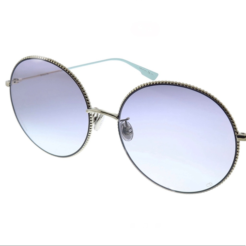 Dior Violet Gradient Ar Round Ladies Sunglasses DIORSOCIETY2F 3YG/SO 60